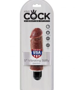 King Cock 5" Vibrating Stiffy