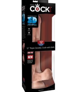 King Cock Plus 12" Triple Density Cock With Balls