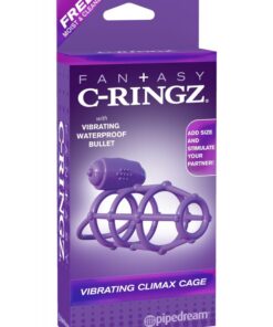 Fantasy C-Ringz Vibrating Climax Cage