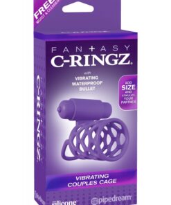 Fantasy C-Ringz Vibrating Couples Cage