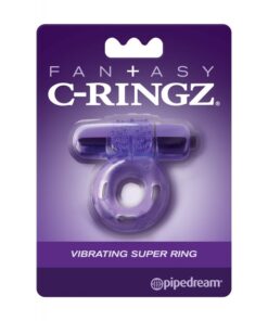Fantasy C-Ringz Vibrating Super Ring - Purple