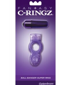 Fantasy C-Ringz Ball-Banger Super Ring - Purple