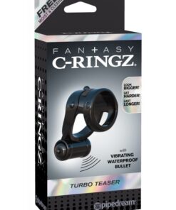Fantasy C-Ringz Turbo Teazer - Black