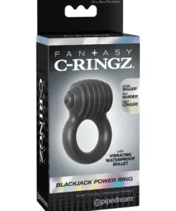 Fantasy C-Ringz Blackjack Power Ring - Black
