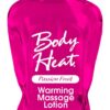 Body Heat  8 Oz Warmin Massage Pasion Fruit