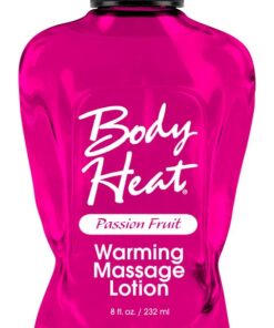 Body Heat  8 Oz Warmin Massage Pasion Fruit