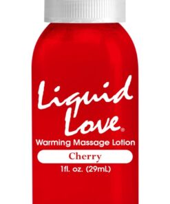 Liquid Love  1 Oz Warming Massage  Cherry