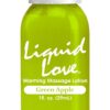 Liquid Love  1 Oz Warming Massage  Gren Apple
