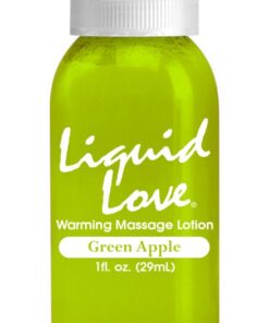 Liquid Love  1 Oz Warming Massage  Gren Apple