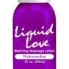 Liquid Love  1 Oz Warming Massage  Watermelon