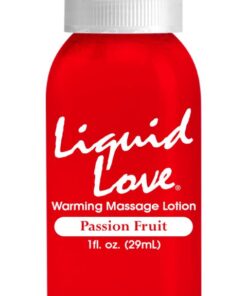 Liquid Love  1 Oz Warming Massage Lotion Passion Fruit