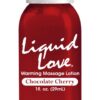 Liquid Love  1 Oz Warming Massage  Chocolate Cherry