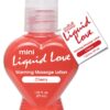 Mini Liquid Love Cherry Warming Massage Lotion