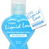 Mini Liquid Love Blue Raspberry Warming Massage Lotion