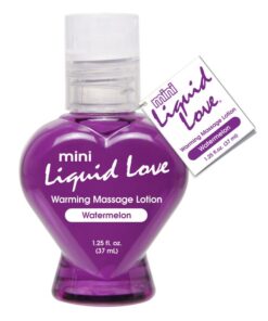 Mini Liquid Love Warming Massage Lotion Watermelon 1.25 Oz