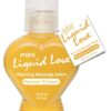 Mini Liquid Love Warming Massage Lotion Peaches 'N Cream 1.25 Oz