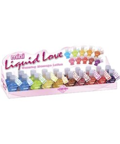 Mini Liquid Love Warming Massage Lotion Assorted 1.25 Oz 24 Pz