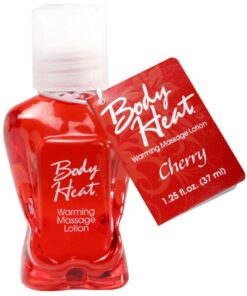Body Heat Warming Massage Lotion Cherry 1.25 Oz
