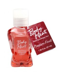 Body Heat Warming Massage Lotion Passion Fruit 1.25 Oz