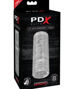 Pdx Elite Ez Grip Stroker Clear