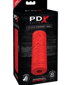 Pdx Elite Ez Grip Stroker Red
