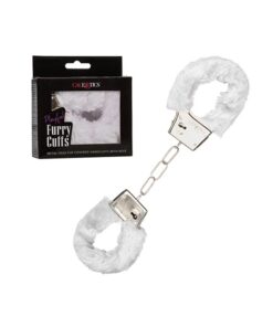 PLAYFUL FURRY CUFFS-WHITE