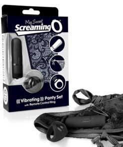 My Secret Screaming O Remote Control Panty Vibe Black