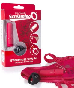 My Secret Screaming O Remote Control Panty Vibe Red