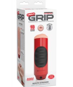 Pipedream Extreme Toyz Mega Grip Vibrating Stroker Mouth