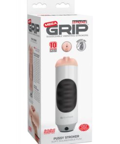 Pipedream Extreme Toyzmega Grip Vibrating Strokerpussy