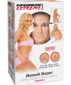 Pipedream Extreme Dollzhannah Harperlife-Size Love Doll