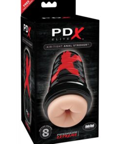 PDX Elite Air Tight Anal Stroker - Light/Black