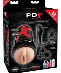 Pdx Elite Ass-Gasm Vibrating Kit