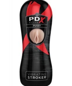 PDX Elite Vibrating Stroker Pussy