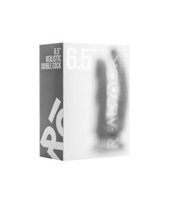 Realistic Double Cock 6,5'' Transparent
