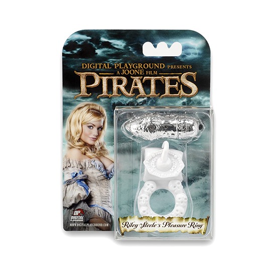 Anillo para Pene con Vibrador tipo Bullet Riley Steele's Pleasure Ring Pirates Digital Playground
