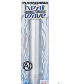 CalExotics Aluminum Heat Wave Standard Massager, 7.5", Silver