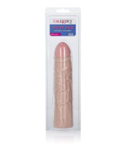 Ivory Duo 8.5'' Veined Chubby Dong