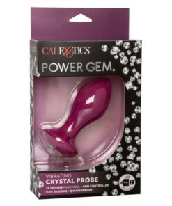 Power Gem Vibrating Crystal Probe Purple