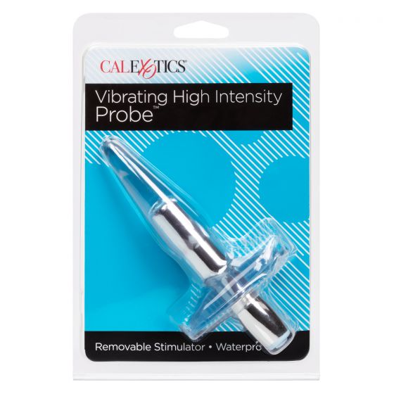 Sonda Anal Vibratoria de Alta Intensidad Vibrating High Intensity Probe Azul CalExotics
