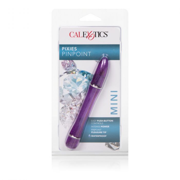 Vibrador tipo Bullet Pixies Pinpoint Mini Morado CalExotics