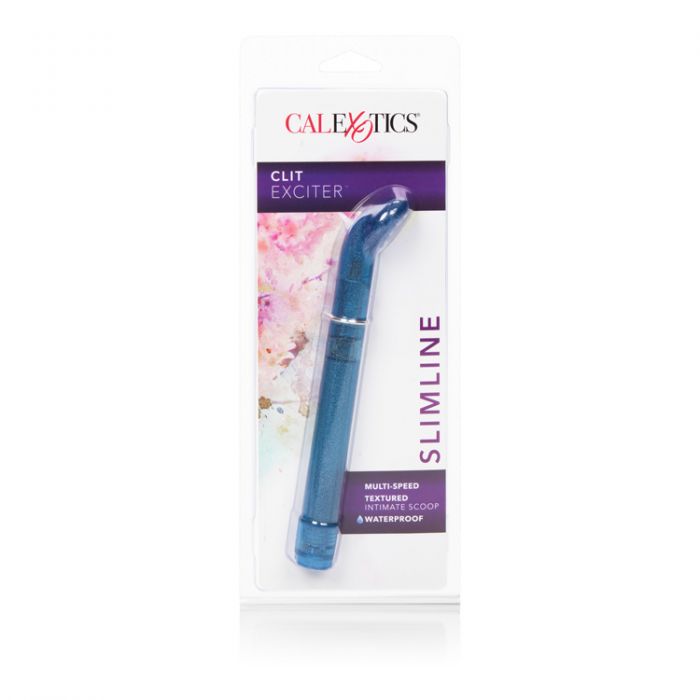 Vibrador Slimline Clit Exciter Azul CalExotics