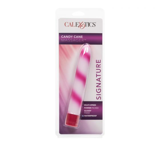 Vibrador tipo Bullet Candy Cane Massager Rosa CalExotics