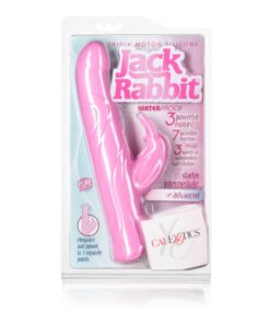 Triple Motor Silicone Jack Rabbit Pink