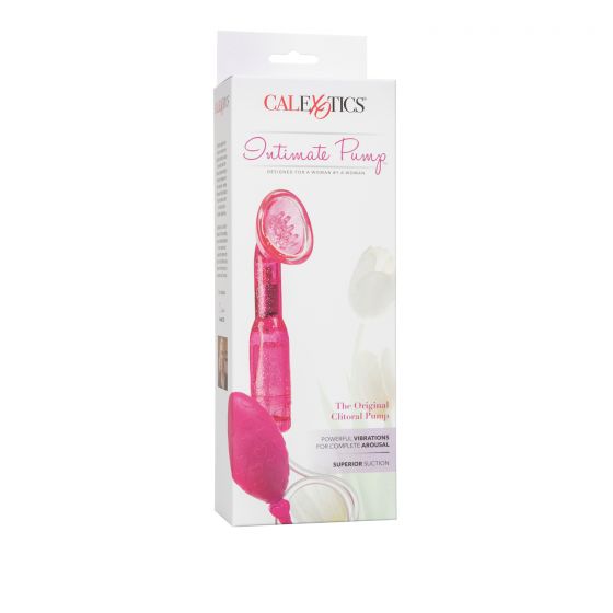 Bomba de Vacío para Clítoris con Vibración Intimate Original Clitoral Pump Rosa CalExotics
