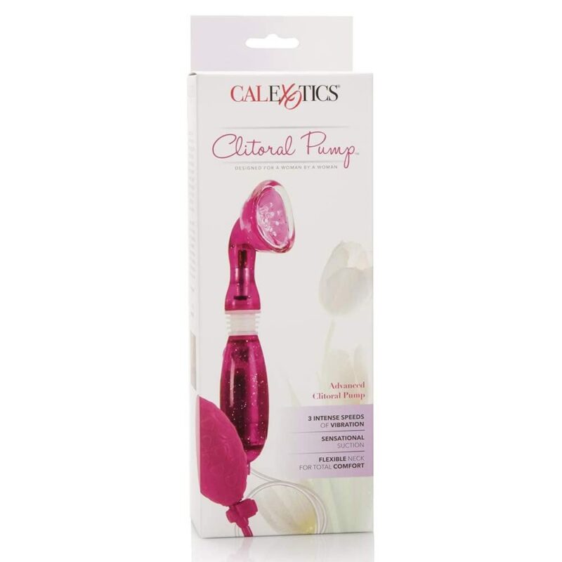 Bomba de Vacío para Clítoris con Vibración Advanced Clitoral Pump CalExotics