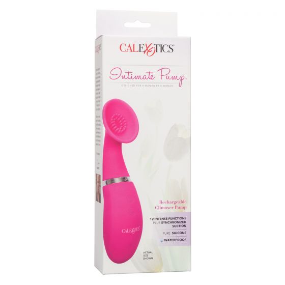Succionador de Clítoris Recargable Intimate Climaxer Pump Rosa CalExotics