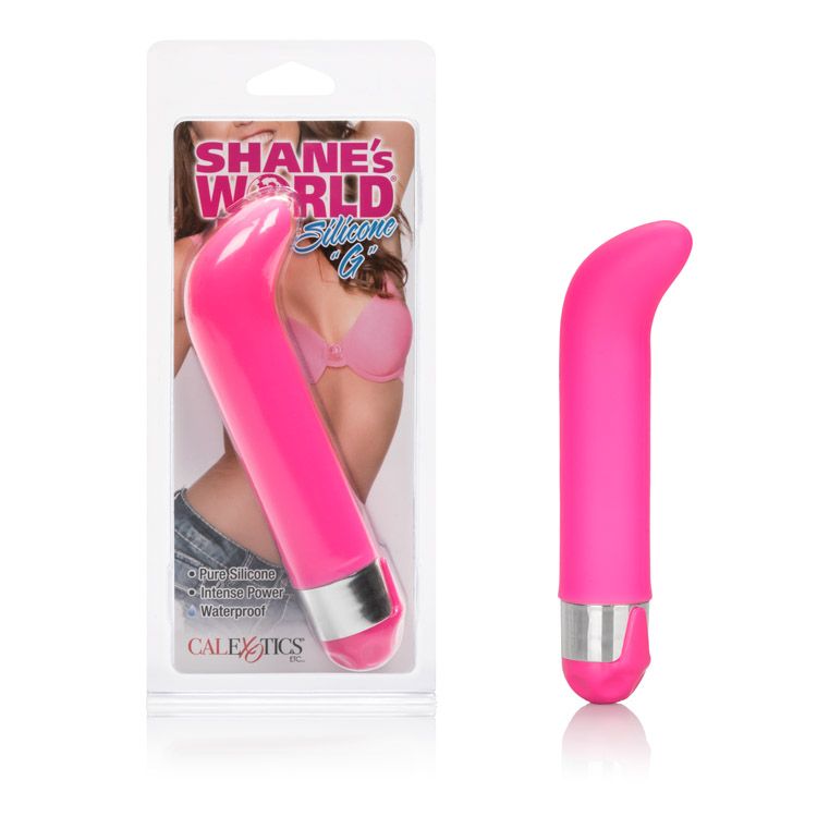 Vibrador para Punto G Shane's World Silicone G Rosa CalExotics