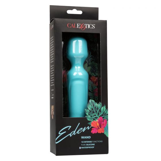 Masajeador Personal de Silicona Eden Wand Teal CalExotics