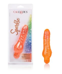 SPARKLE SHIMMER STUD - ORANGE